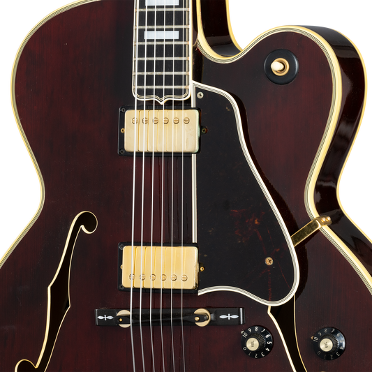Gibson Certified Vintage 1978 Custom L-5 CES, Wine Red Electric Guitar Gibson Certified Vintage