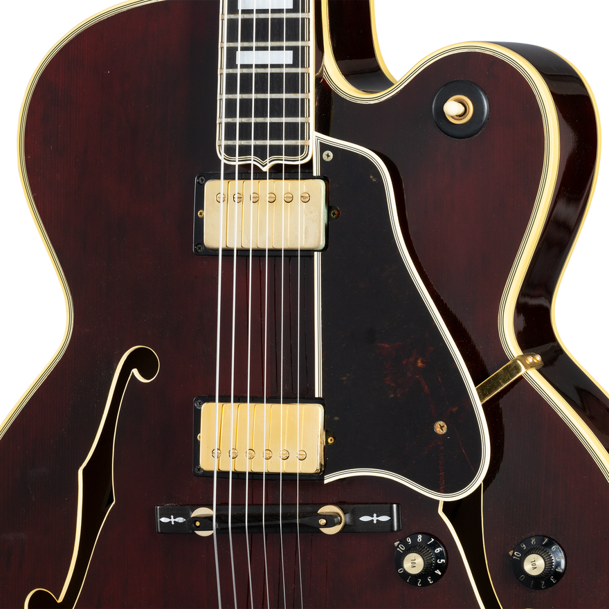 Gibson Certified Vintage 1978 Custom L-5 CES, Wine Red Electric Guitar Gibson Certified Vintage