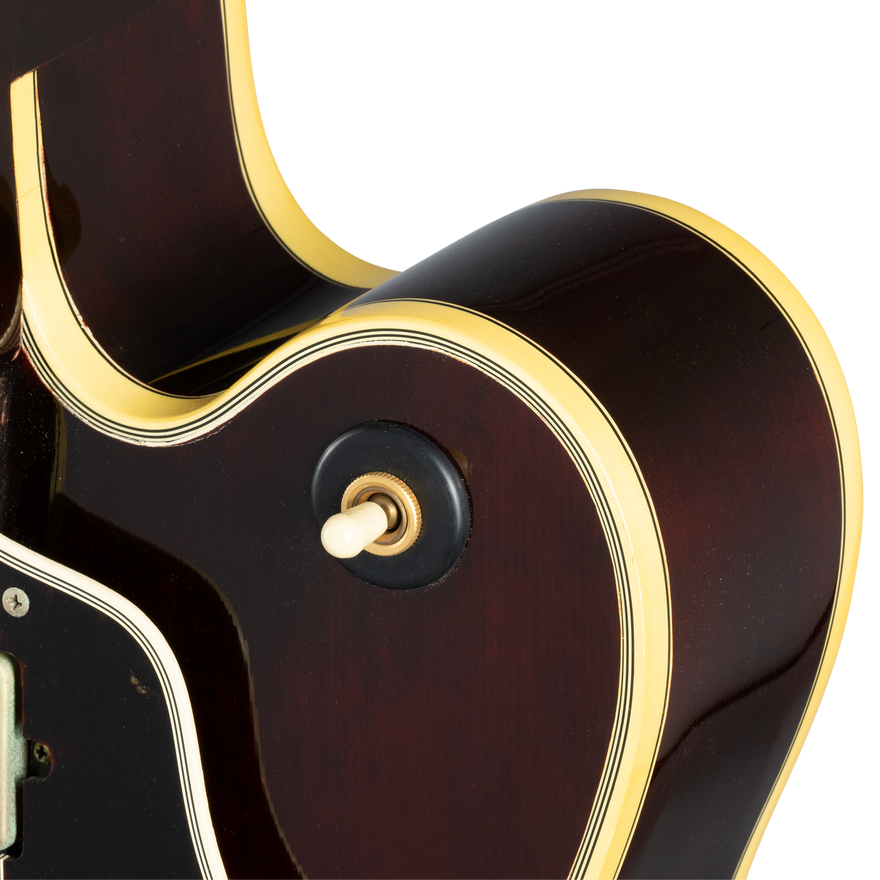 Gibson Certified Vintage 1978 Custom L-5 CES, Wine Red Electric Guitar Gibson Certified Vintage