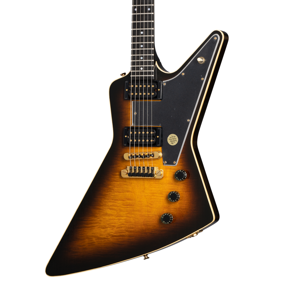 Gibson Certified Vintage 1982 Gibson Explorer E2 CMT, Tobacco Sunburst Electric Guitar Gibson Certified Vintage