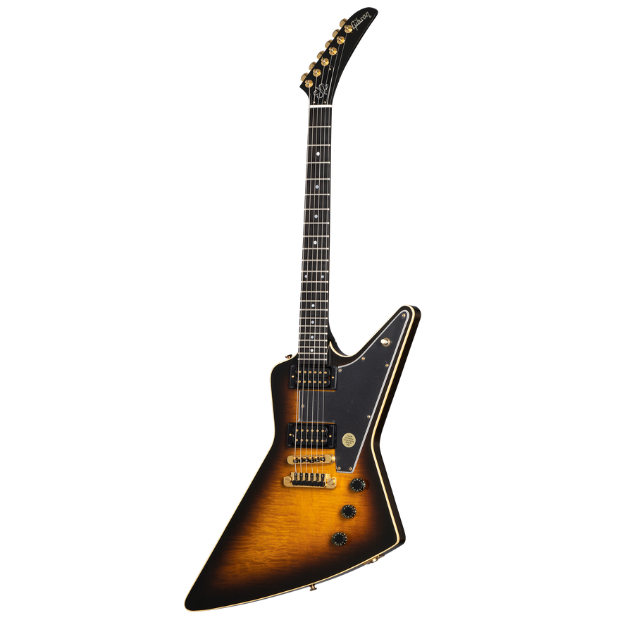 Gibson Certified Vintage 1982 Gibson Explorer E2 CMT, Tobacco Sunburst Electric Guitar Gibson Certified Vintage