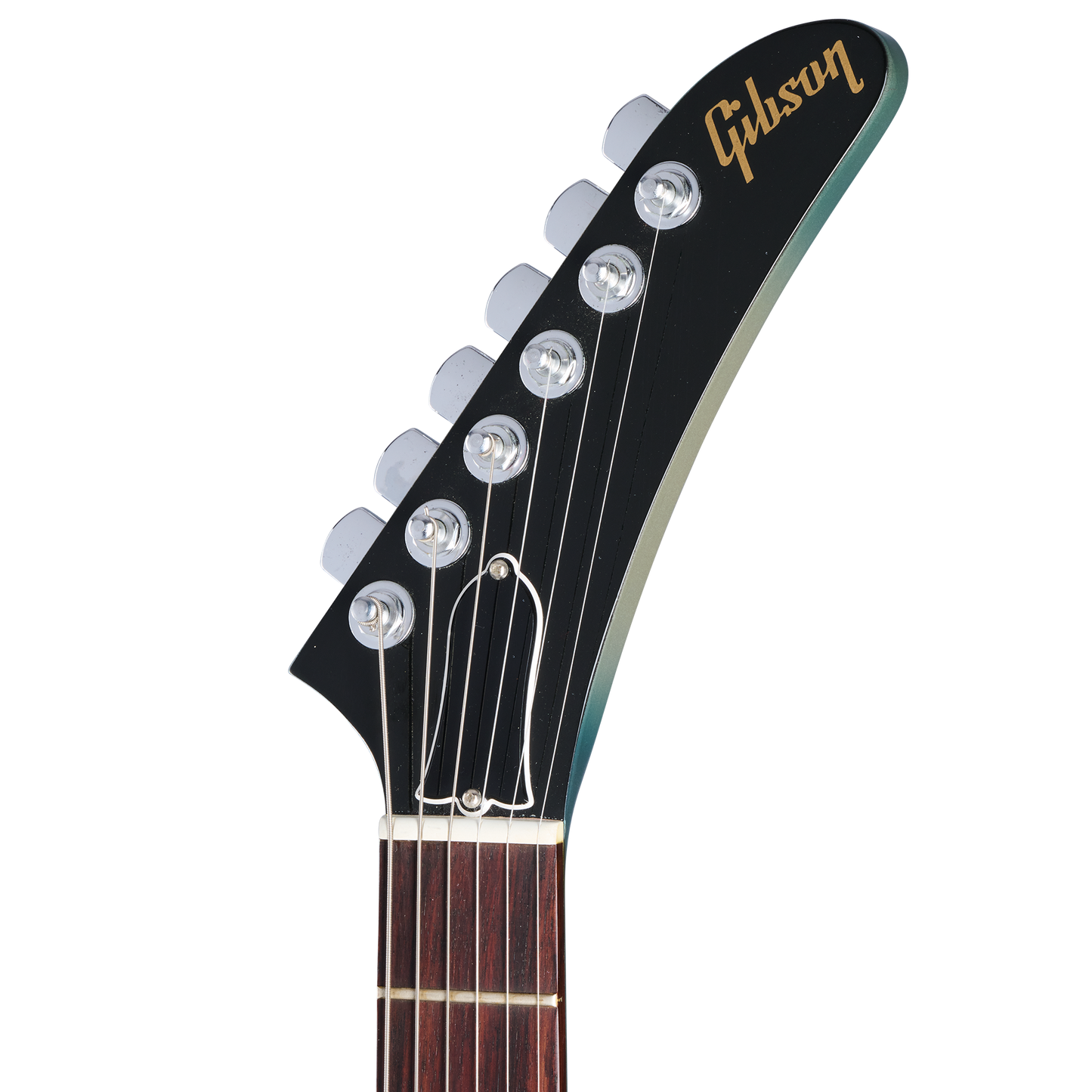 Gibson Certified Vintage 1984 Explorer, Blue Silverburst Electric Guitar Gibson Certified Vintage