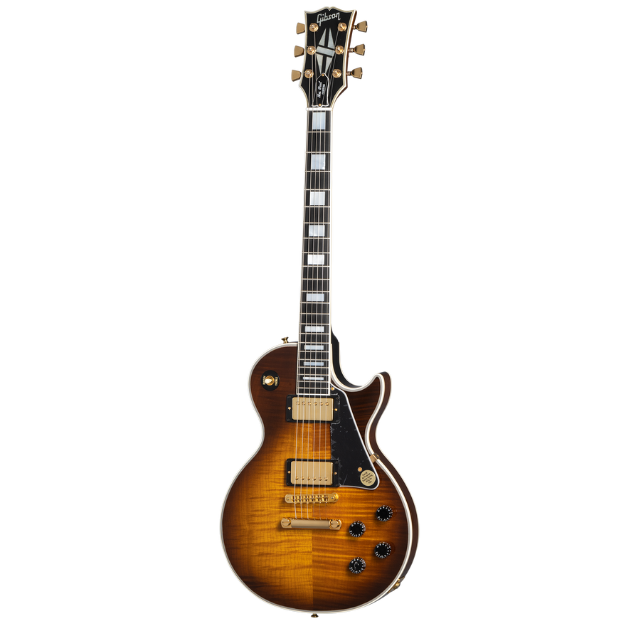 Gibson Certified Vintage 1987 Gibson Les Paul Custom, Honey Burst Electric Guitar Gibson Certified Vintage