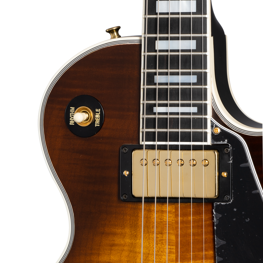 Gibson Certified Vintage 1987 Gibson Les Paul Custom, Honey Burst Electric Guitar Gibson Certified Vintage