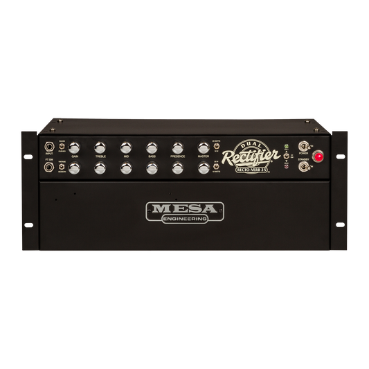 Mesa/Boogie Recto-Verb 25 Rackmount, Black Head Mesa/Boogie