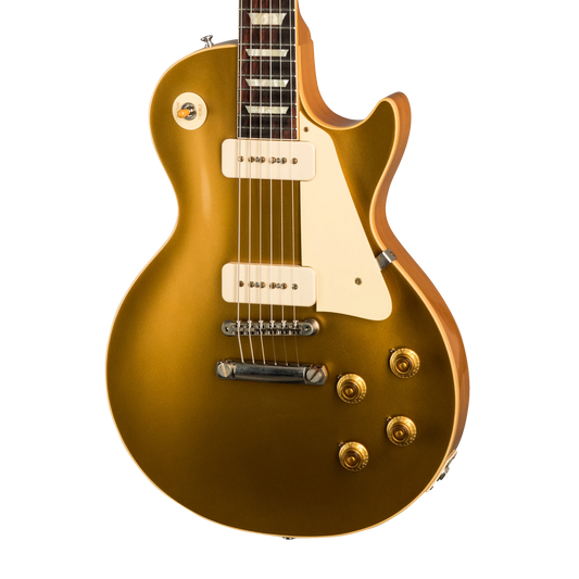Gibson Custom 1956 Les Paul Goldtop Reissue VOS, Double Gold Electric Guitar Gibson Custom
