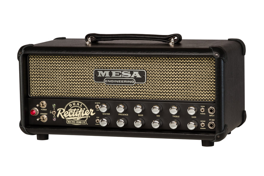 Mesa/Boogie Recto-Verb 25 Head, Black Taurus Head Mesa/Boogie