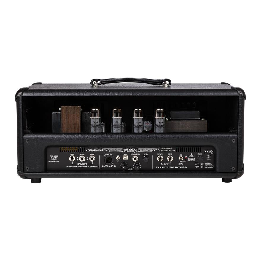 Mesa/Boogie Badlander 100 Head, Black Taurus Head Mesa/Boogie