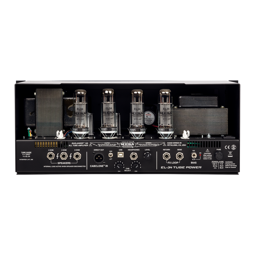 Mesa/Boogie Badlander 100 Rackmount Head, EU Head Mesa/Boogie