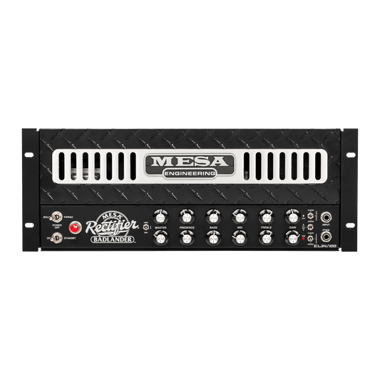 Mesa/Boogie Badlander 100 Rackmount Head, Black Head Mesa/Boogie