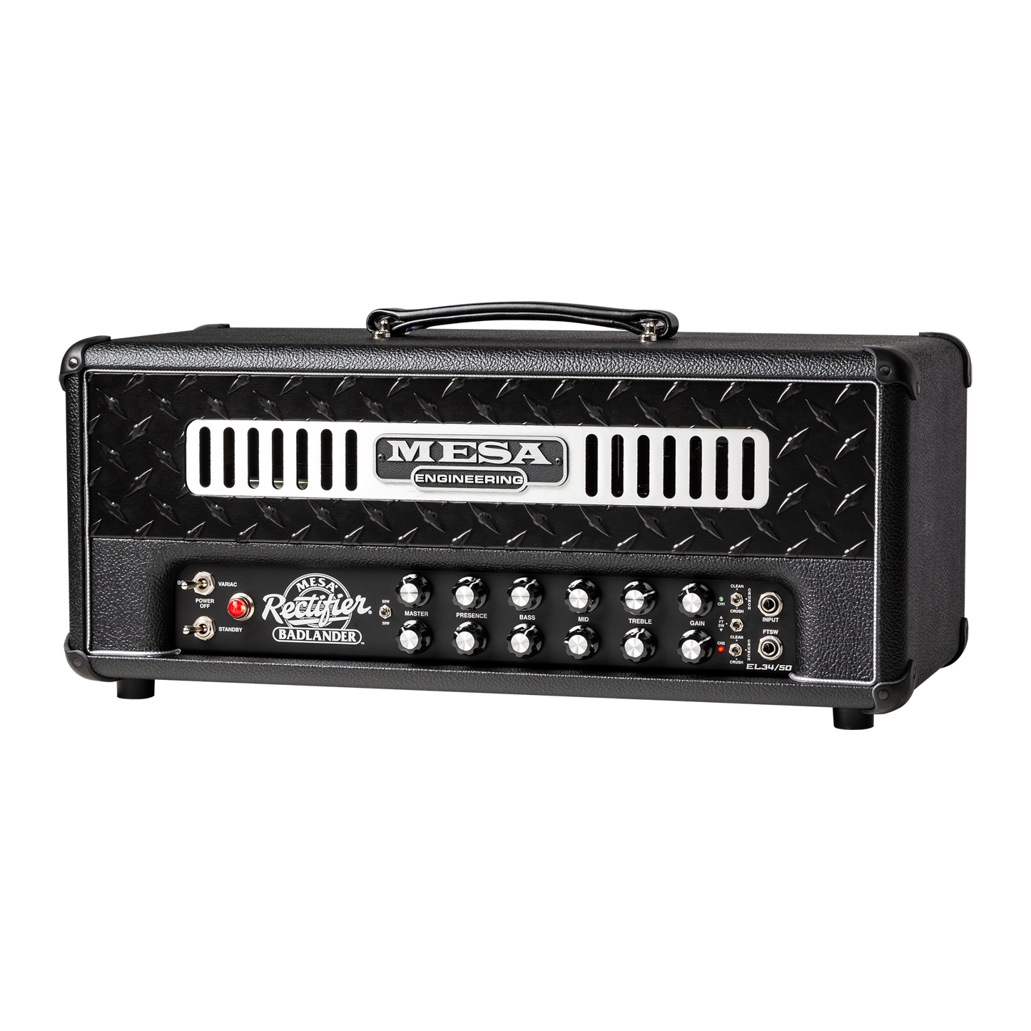 Mesa/Boogie Badlander 50 Head, Black Bronco, UK Head Mesa/Boogie