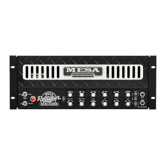 Mesa/Boogie Badlander 50 Rackmount Head, Black Head Mesa/Boogie