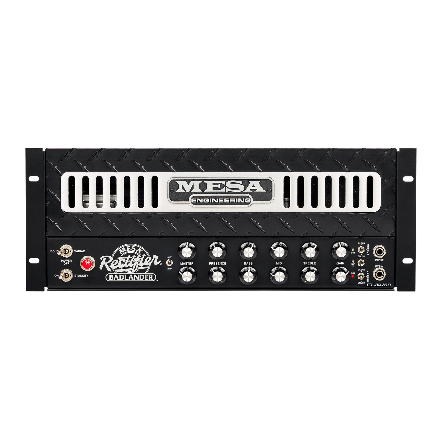 Mesa/Boogie Badlander 50 Rackmount Head, UK Head Mesa/Boogie