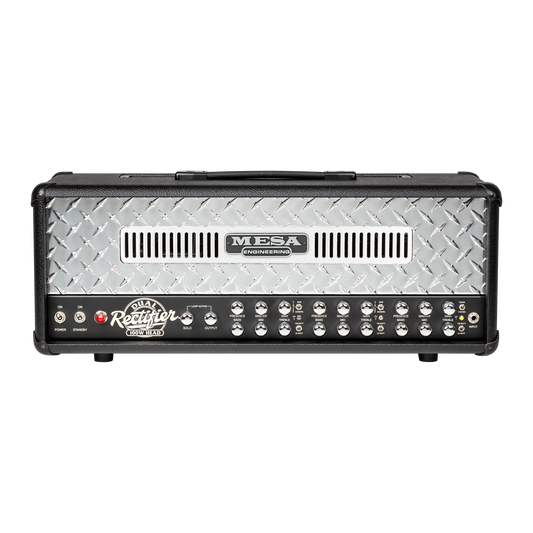 Mesa/Boogie Dual Rectifier Head, Black Bronco Head Mesa/Boogie