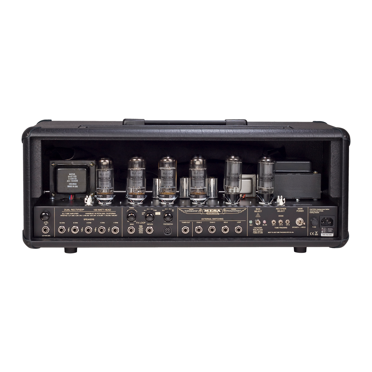 Mesa/Boogie Dual Rectifier Head, Black Taurus Head Mesa/Boogie