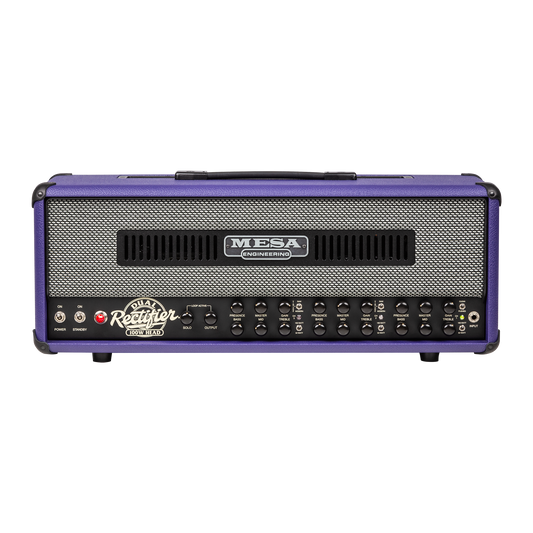 Mesa/Boogie Custom Configured Dual Rectifier Head, Purple Bronco Head Mesa/Boogie