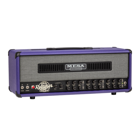 Mesa/Boogie Custom Configured Dual Rectifier Head, Purple Bronco Head Mesa/Boogie
