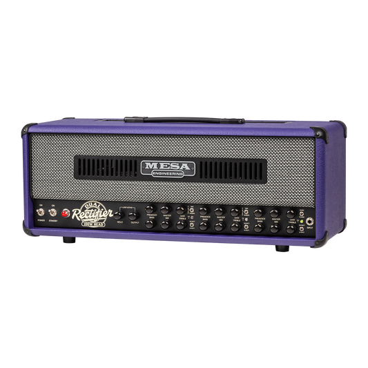 Mesa/Boogie Custom Configured Dual Rectifier Head, Purple Bronco Head Mesa/Boogie