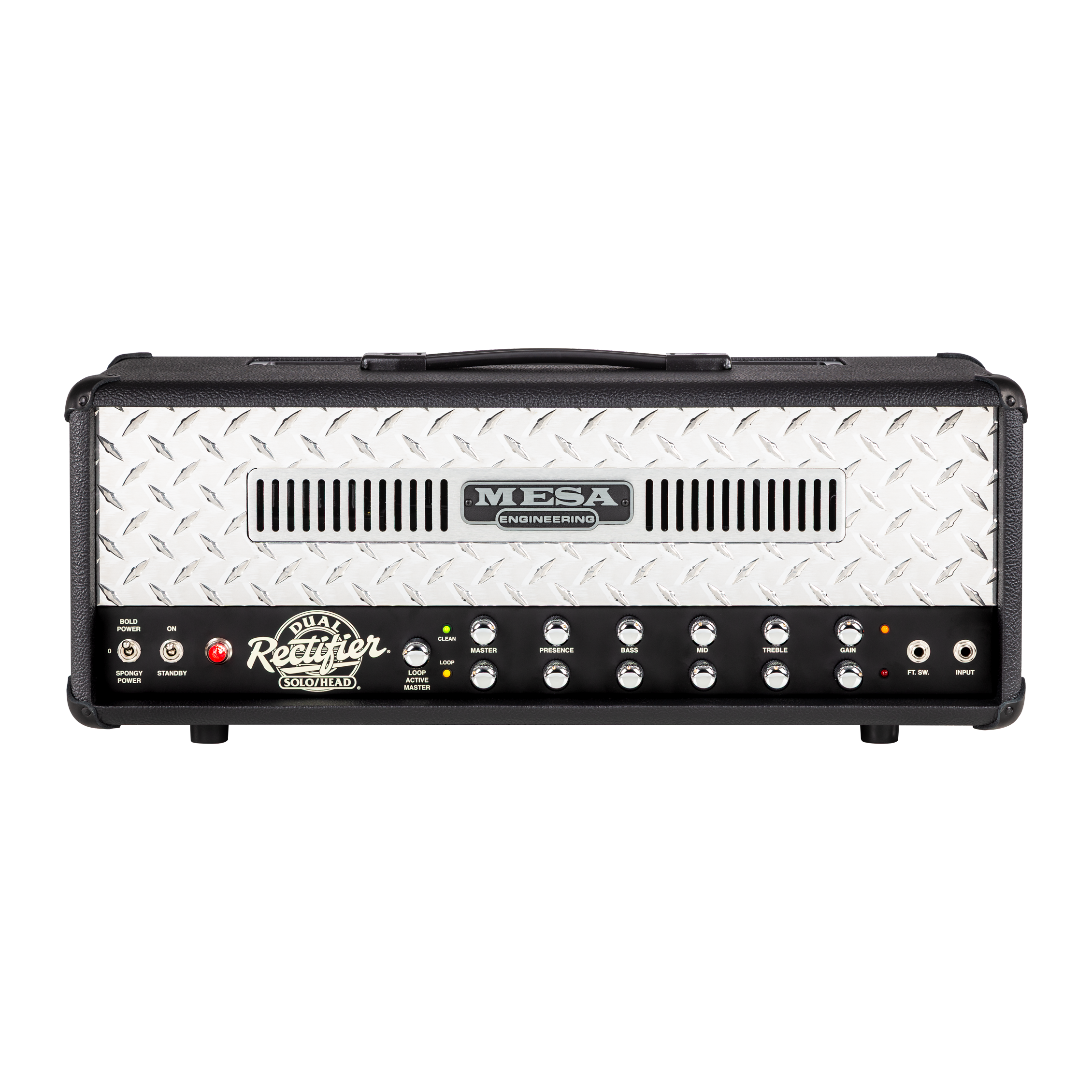 Mesa/Boogie 90s Dual Rectifier Standard Head, Black Bronco – Gibson