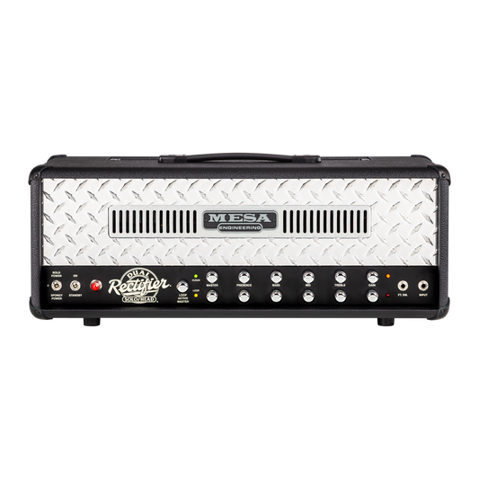 Mesa/Boogie 90s Dual Rectifier Standard Head, Black Bronco, EU Head Mesa/Boogie