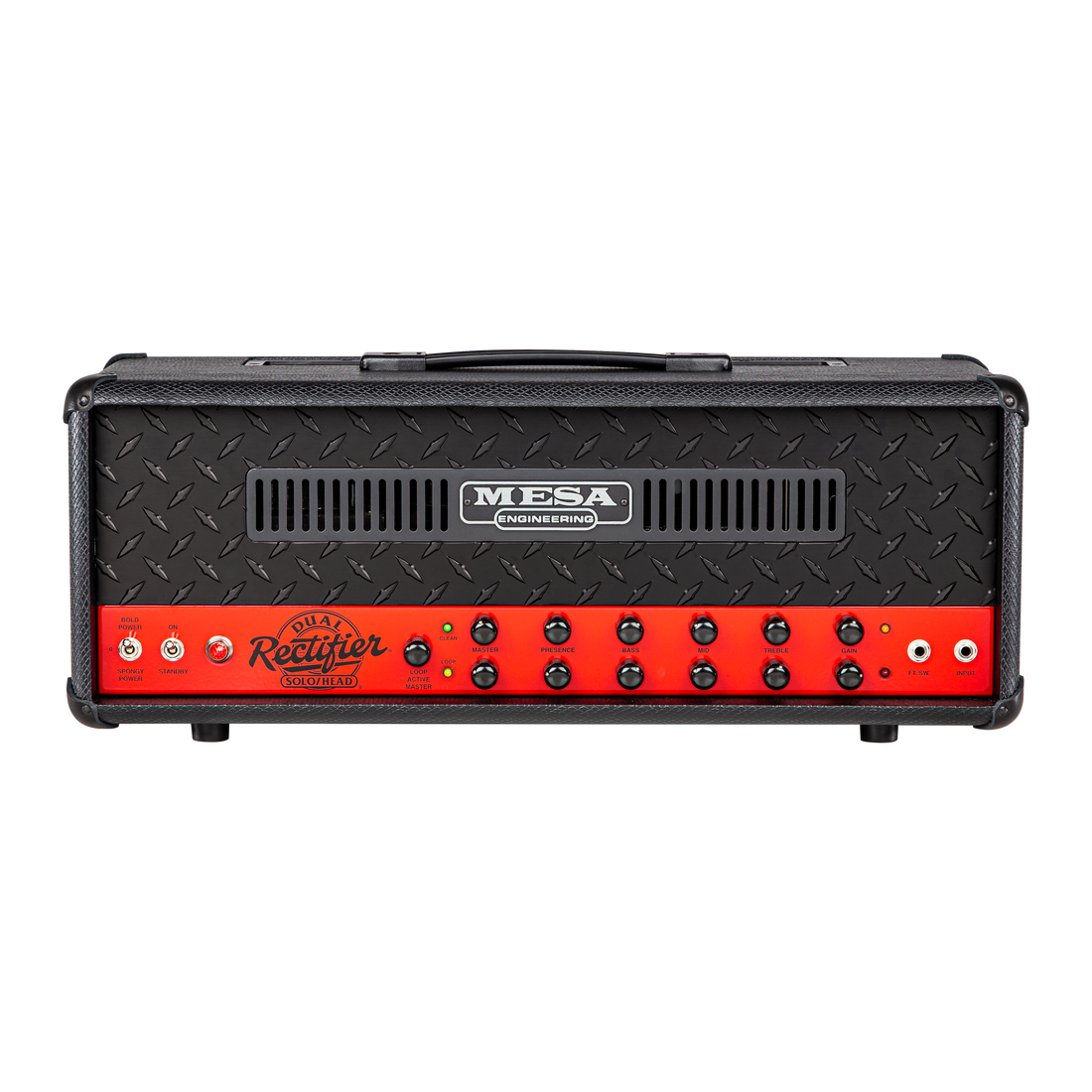 Mesa/Boogie Custom Configured 90s Dual Rectifier Head, Black Snakeskin, Limited Head Mesa/Boogie