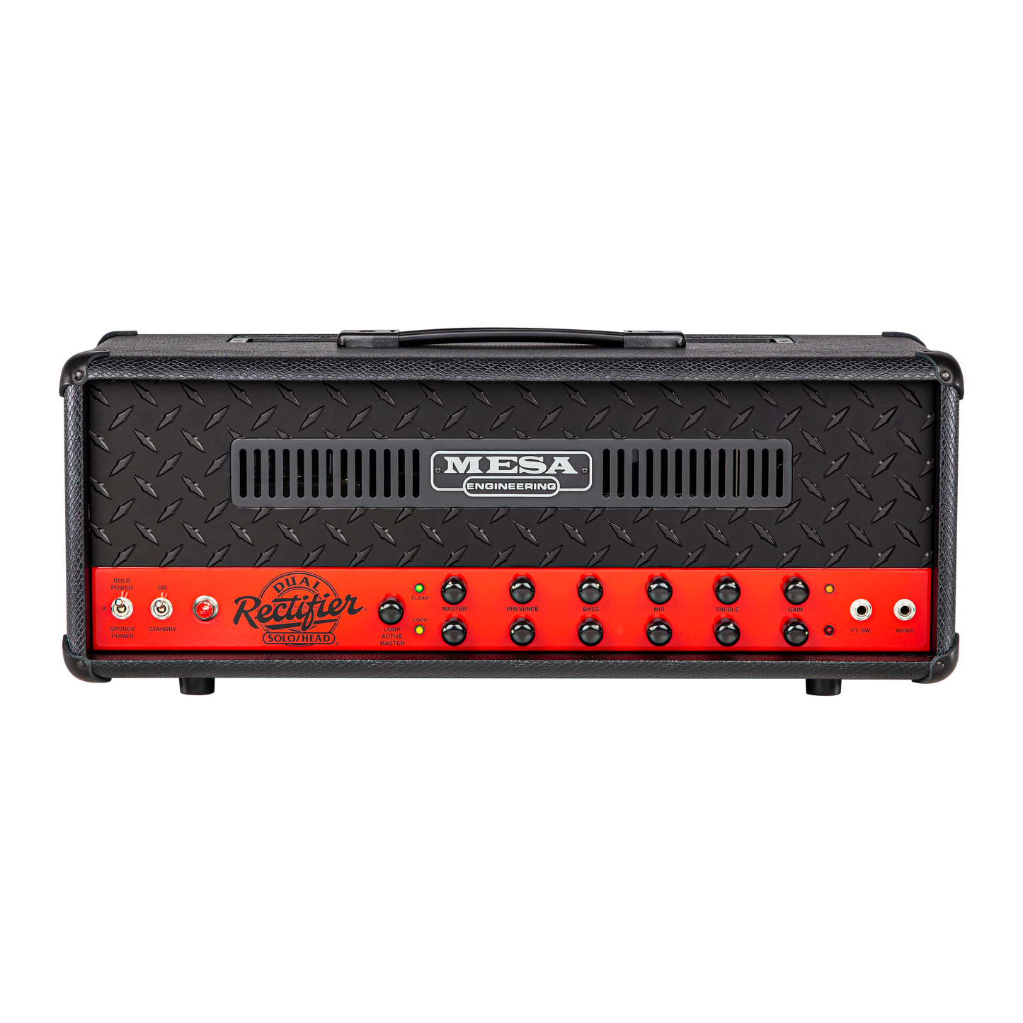 Mesa/Boogie Custom Configured 90s Dual Rectifier Head, Black Snakeskin, Limited Head Mesa/Boogie