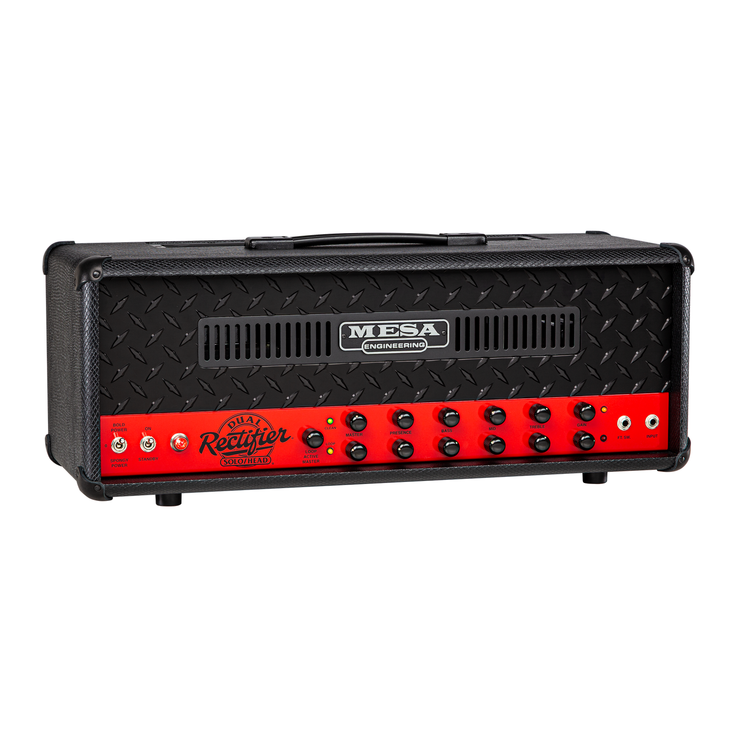 Mesa/Boogie Custom Configured 90s Dual Rectifier Head, Black Snakeskin, Limited Head Mesa/Boogie