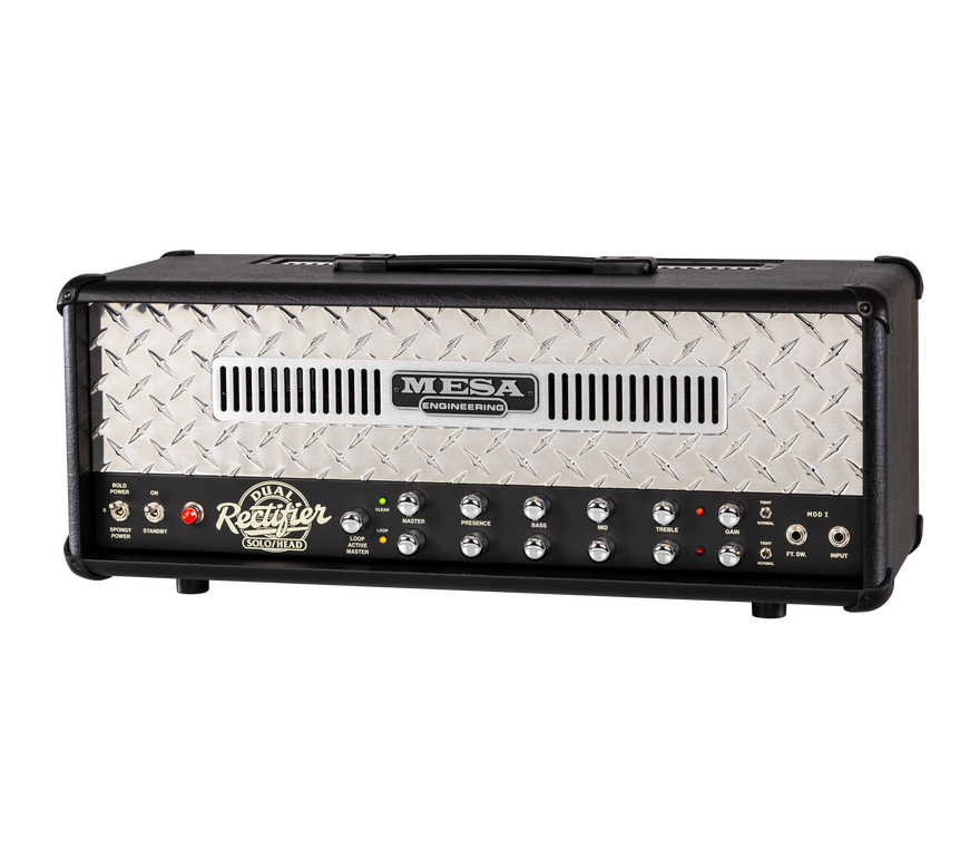 MESA/Boogie 90s Dual Rec with Boost Mod, Black Taurus Head Mesa/Boogie
