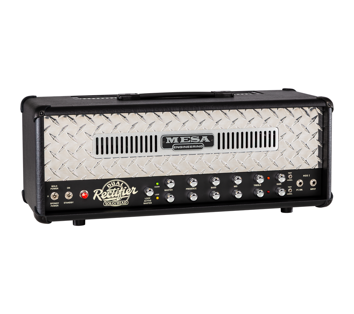 MESA/Boogie 90s Dual Rec with Boost Mod, Black Taurus Head Mesa/Boogie