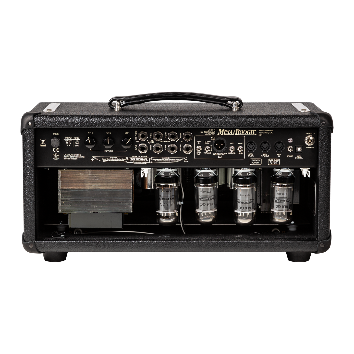 Mesa/Boogie JP-2C Head, Black Bronco Head Mesa/Boogie