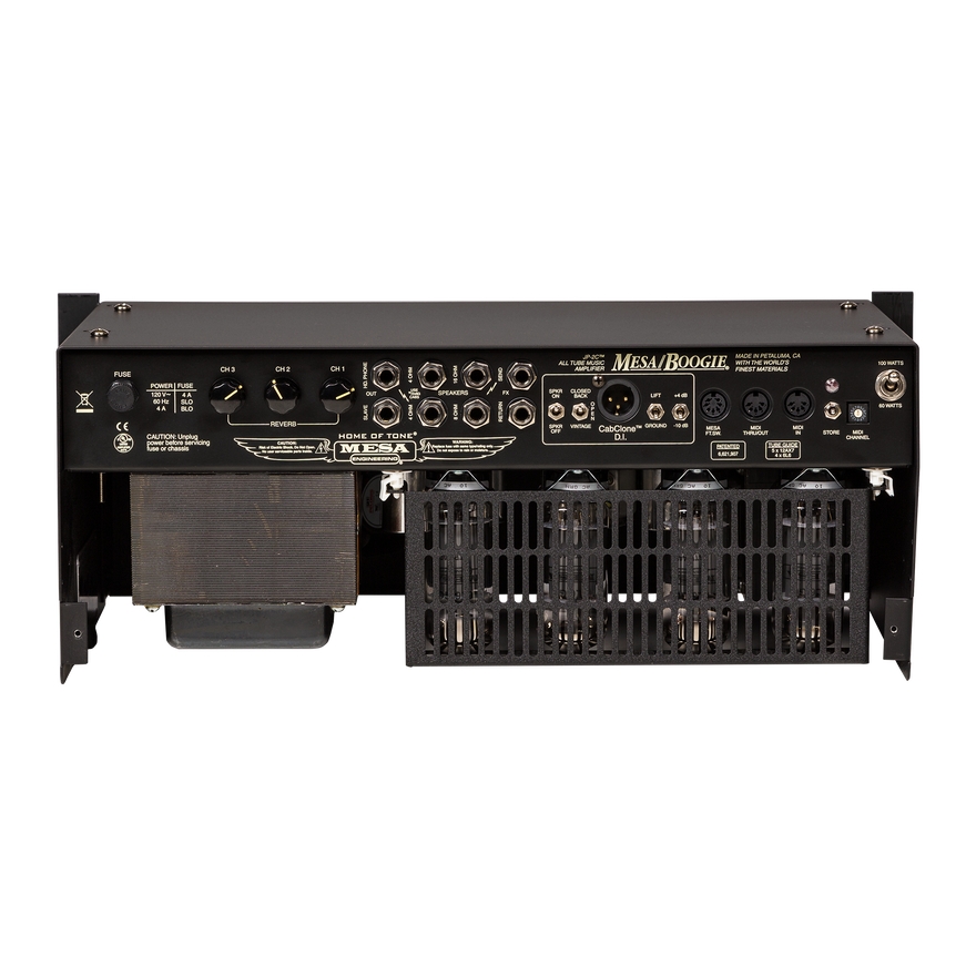 Mesa/Boogie JP-2C Rackmount, Black Head Mesa/Boogie