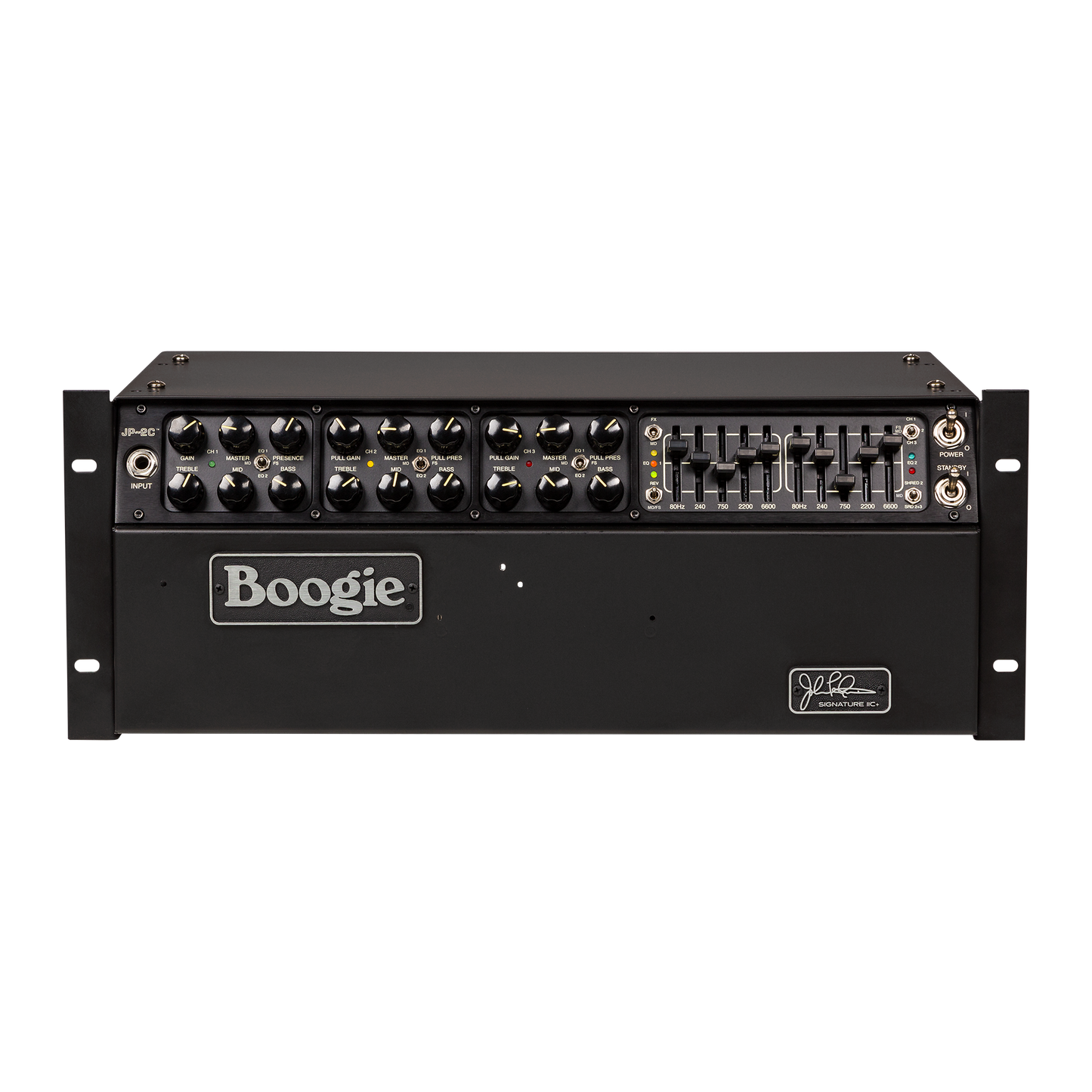 Mesa/Boogie JP-2C Rackmount, Black Head Mesa/Boogie