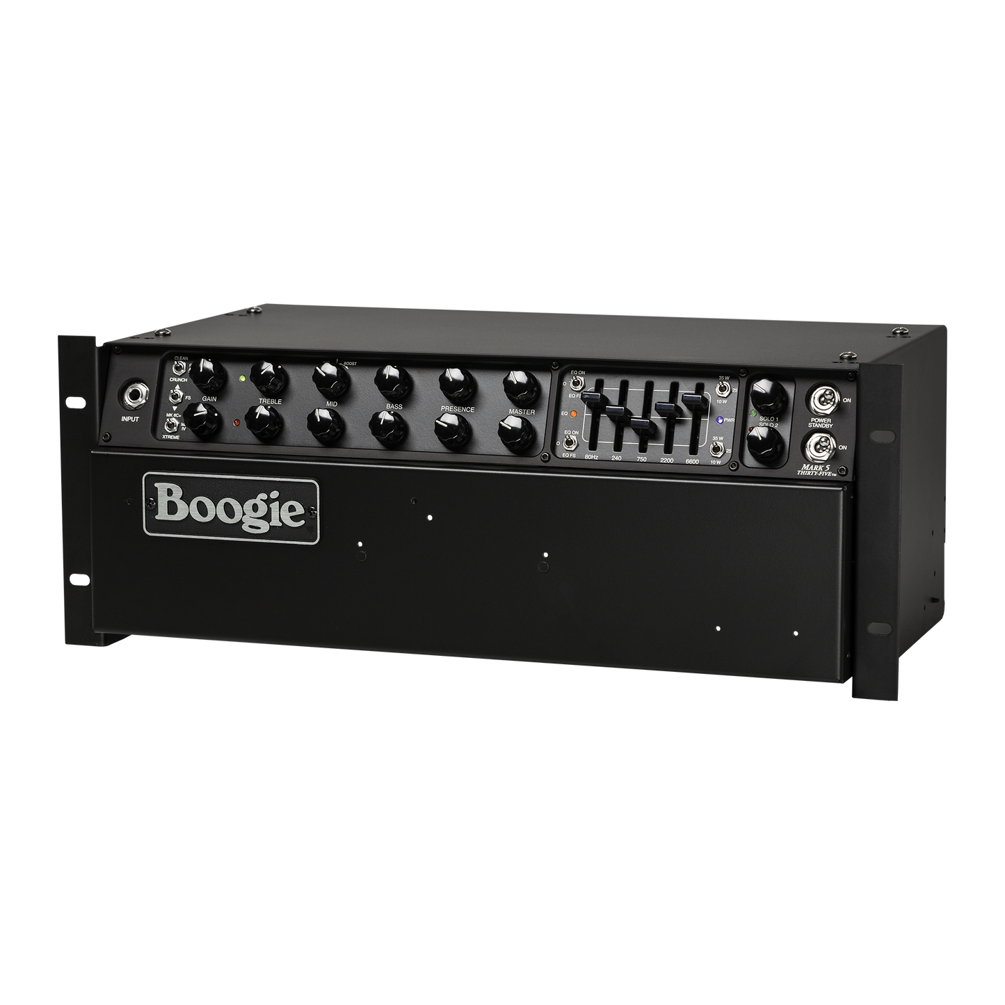 Mesa/Boogie Mark Five: 35 Rackmount, Black Head Mesa/Boogie