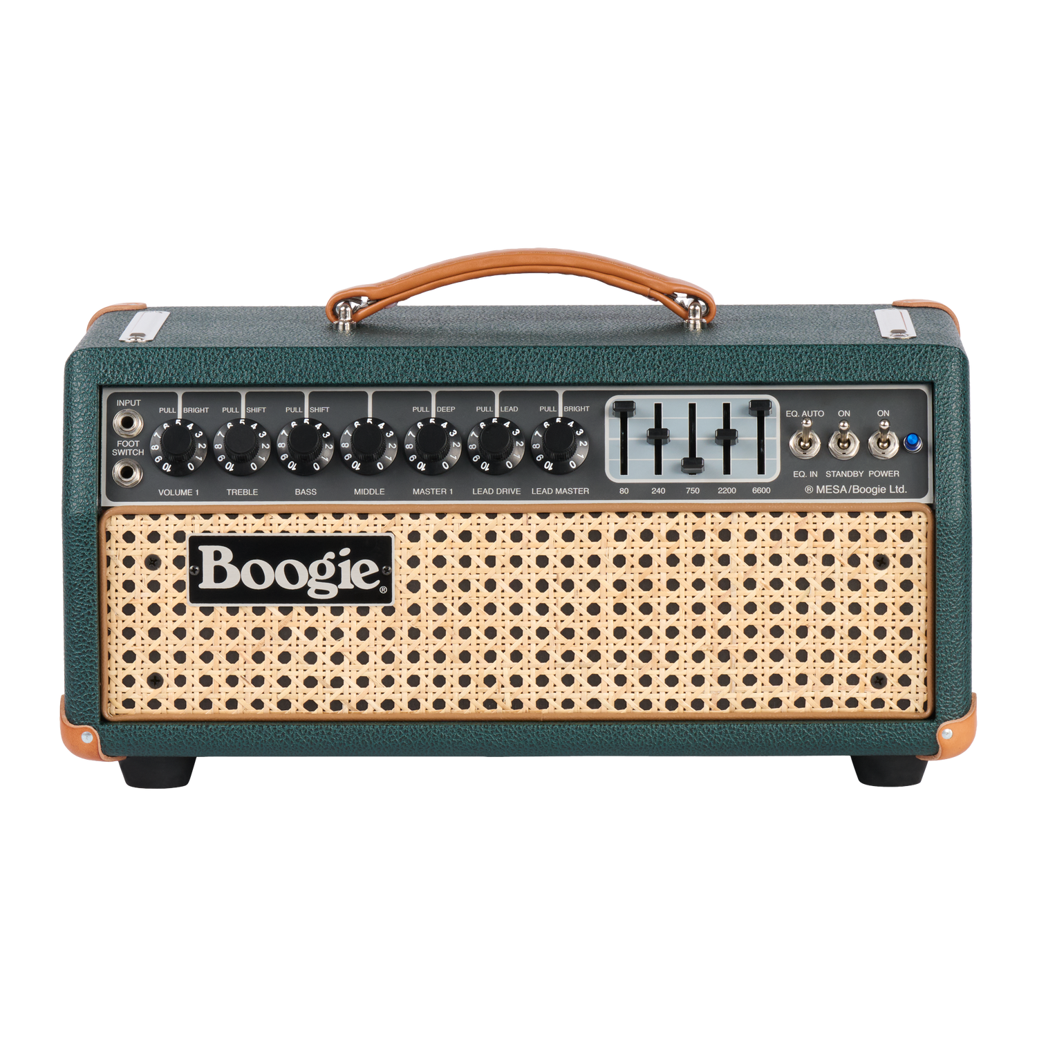 Mesa/Boogie Custom Configured Mark IIC+ Head, Emerald Bronco, EU Head Mesa/Boogie