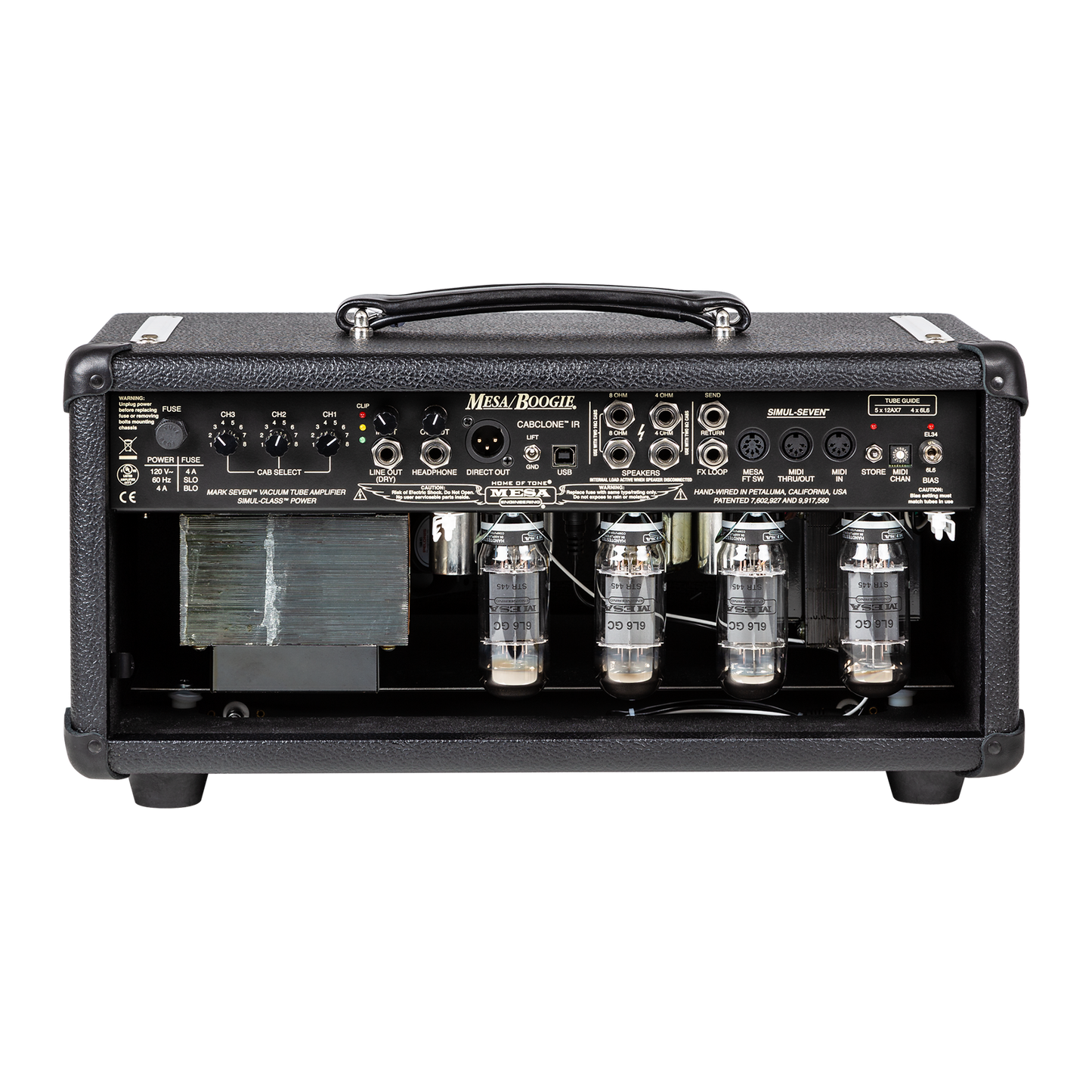 Mesa/Boogie Mark VII Head, Black Bronco Head Mesa/Boogie