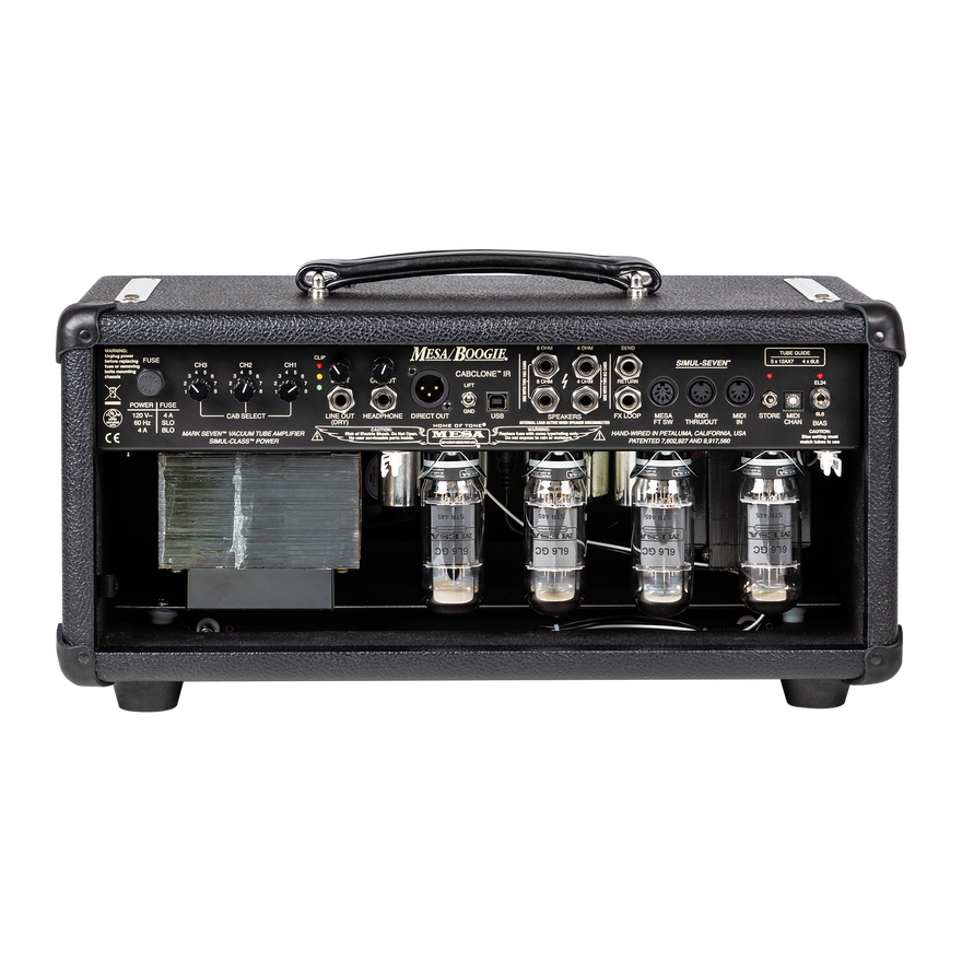Mesa/Boogie Mark VII Head, Black Bronco Head Mesa/Boogie