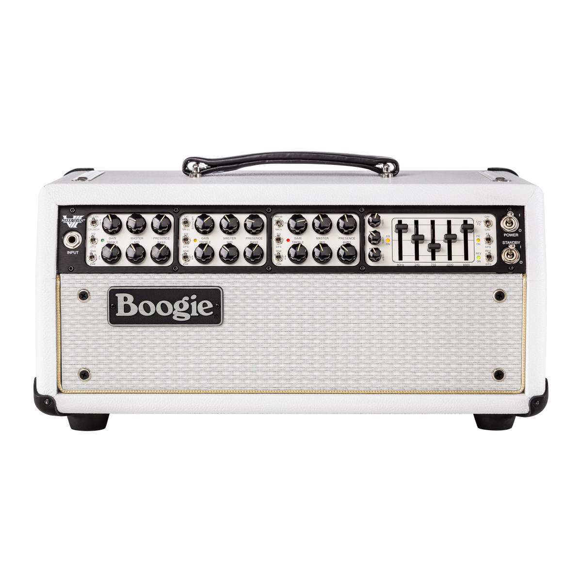 MESA/Boogie Mark VII Head, White with Gold Accents, Exclusive Head Mesa/Boogie