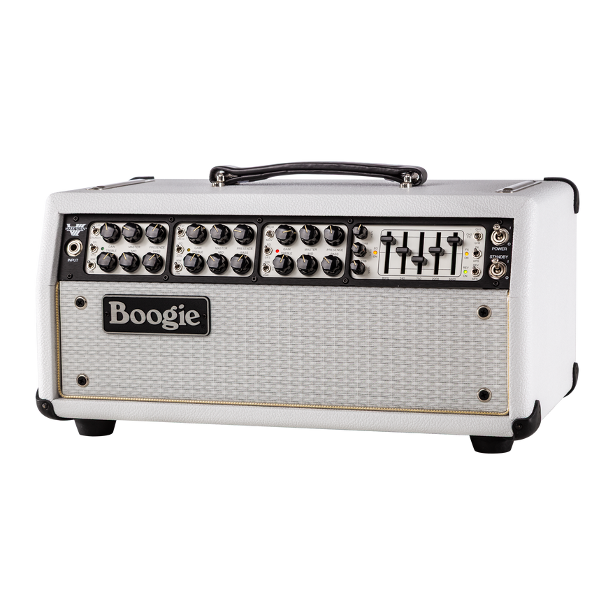 MESA/Boogie Mark VII Head, White with Gold Accents, Exclusive Head Mesa/Boogie