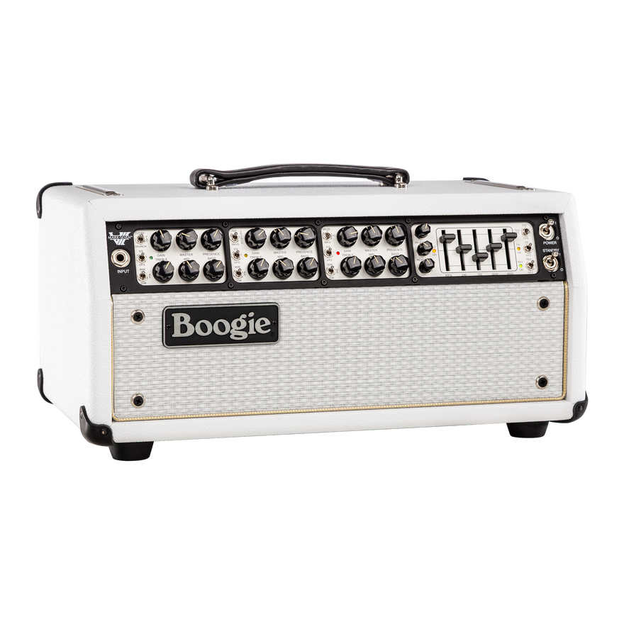 MESA/Boogie Mark VII Head, White with Gold Accents, Exclusive Head Mesa/Boogie