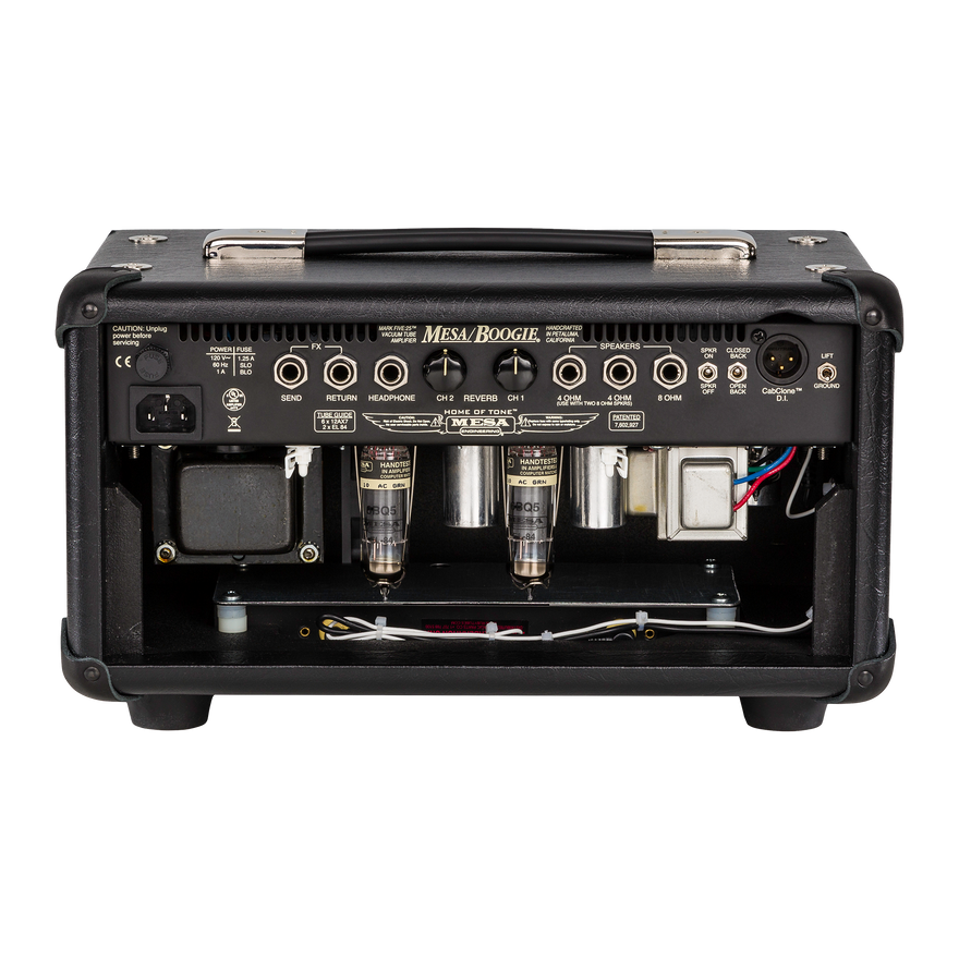 Mesa/Boogie Mark Five: 25 Head, Black Taurus Head Mesa/Boogie