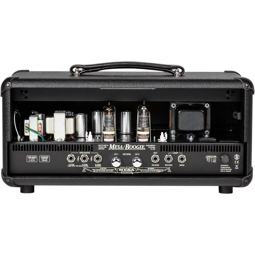 Mesa/Boogie Recto-Verb 25 Head, Black Bronco, UK Head Mesa/Boogie