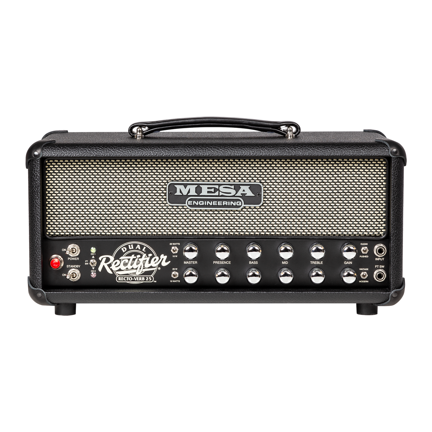 Mesa/Boogie Recto-Verb 25 Head, Black Bronco Head Mesa/Boogie