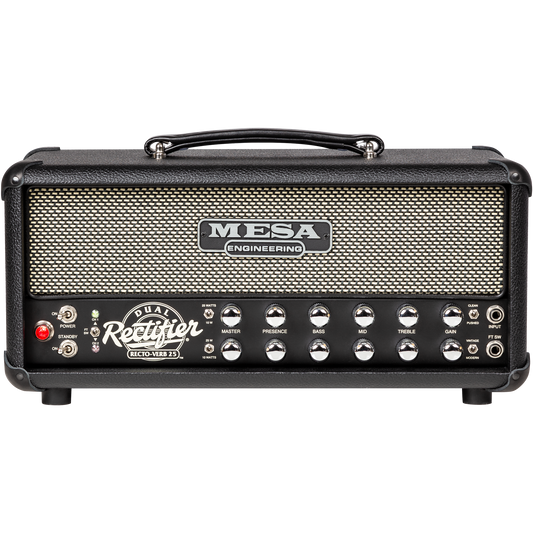 Mesa/Boogie Recto-Verb 25 Head, Black Bronco, UK Head Mesa/Boogie