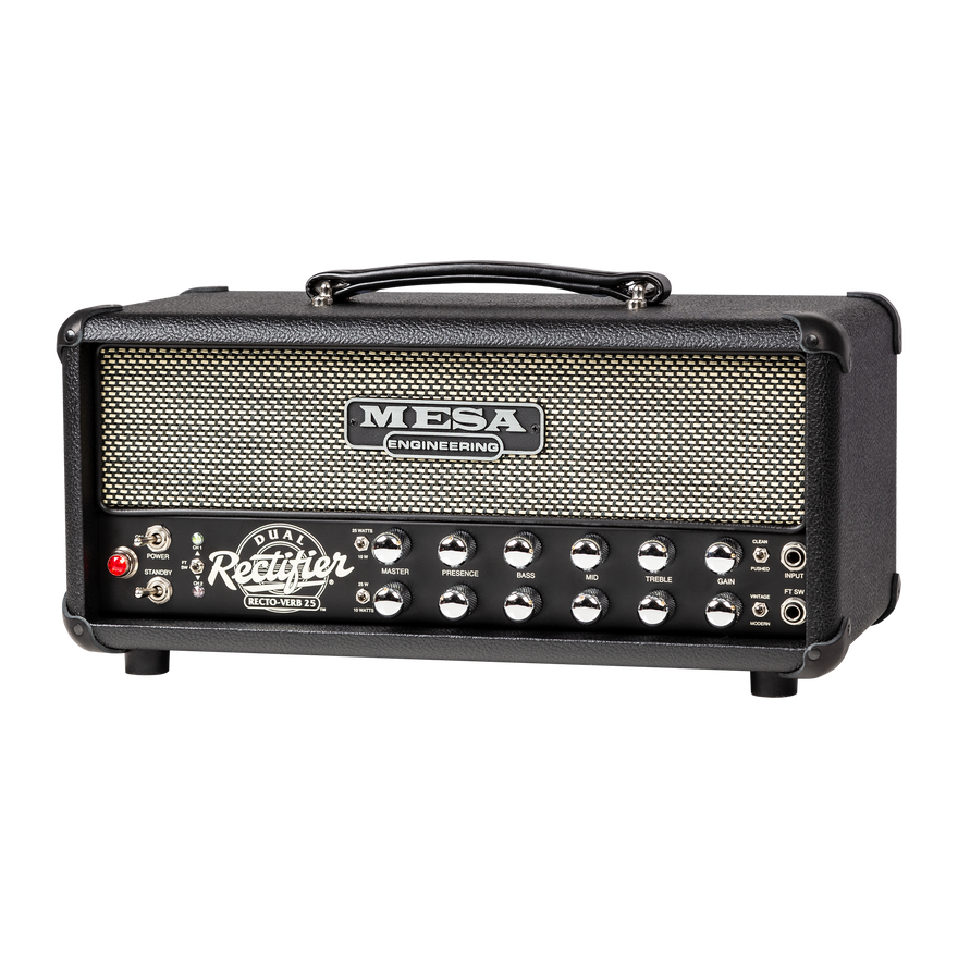 Mesa/Boogie Recto-Verb 25 Head, Black Bronco Head Mesa/Boogie