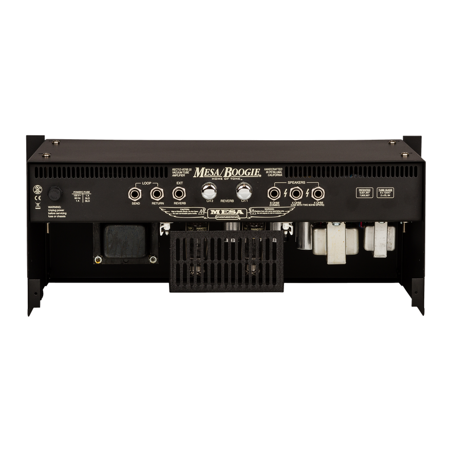 Mesa/Boogie Recto-Verb 25 Rackmount, Black Head Mesa/Boogie