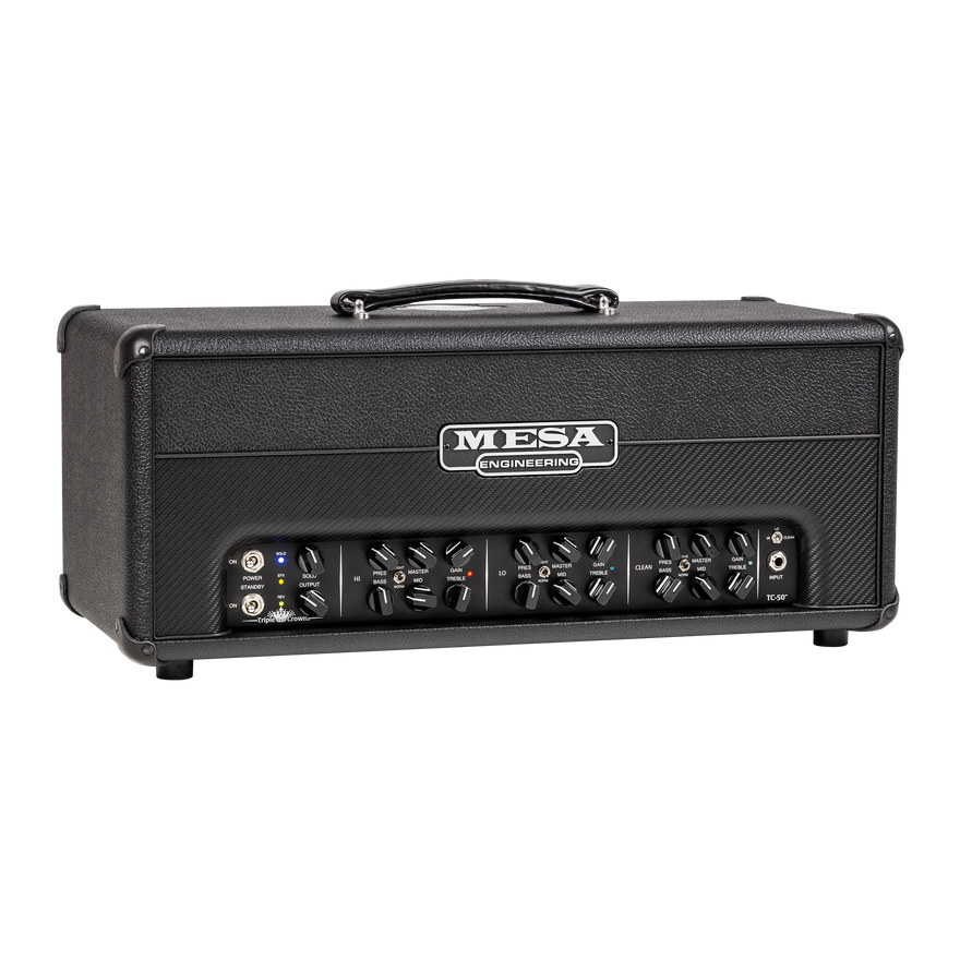 Mesa/Boogie Triple Crown 50 Head, Black Bronco Head Mesa/Boogie
