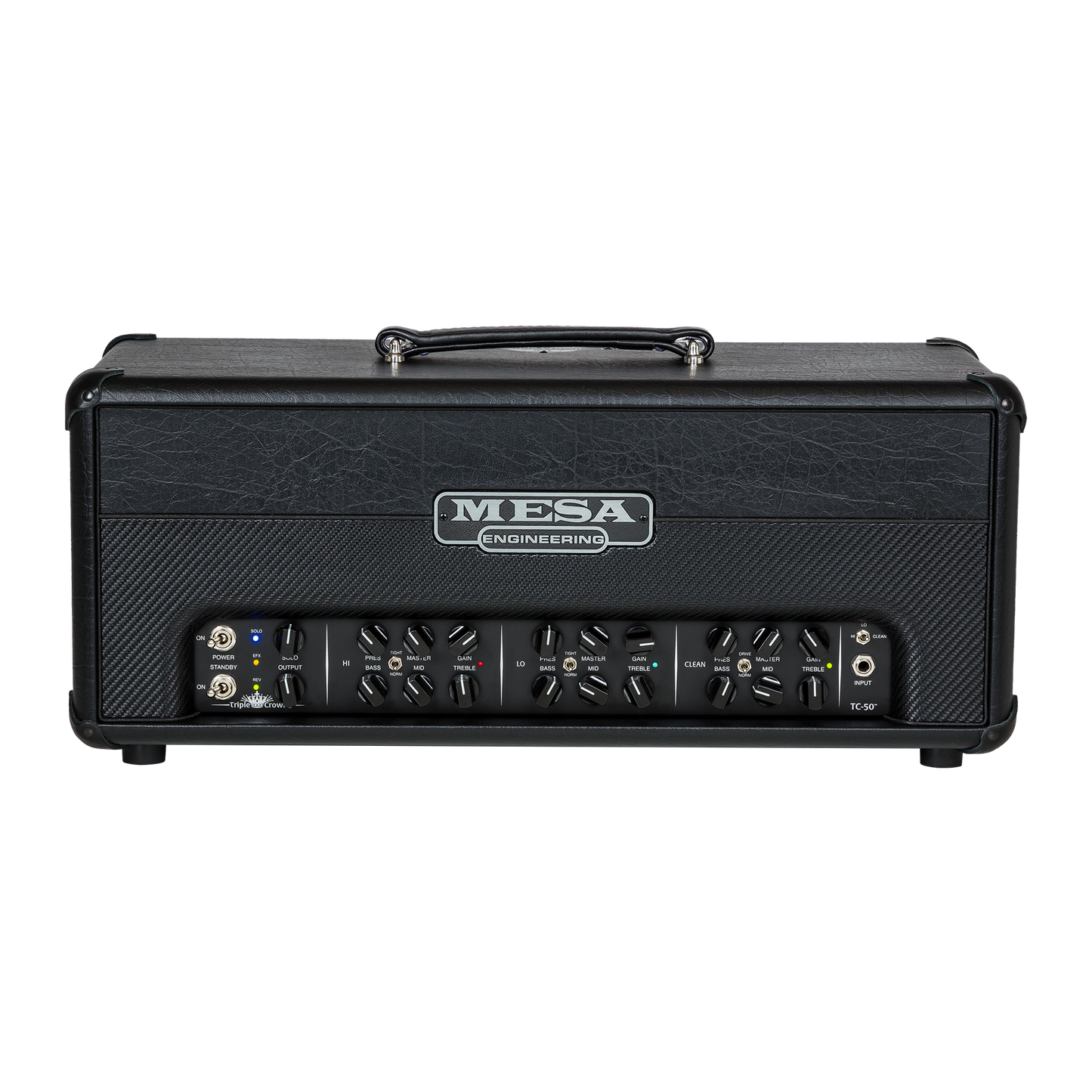 Mesa/Boogie Triple Crown 50 Head, Black Taurus Head Mesa/Boogie