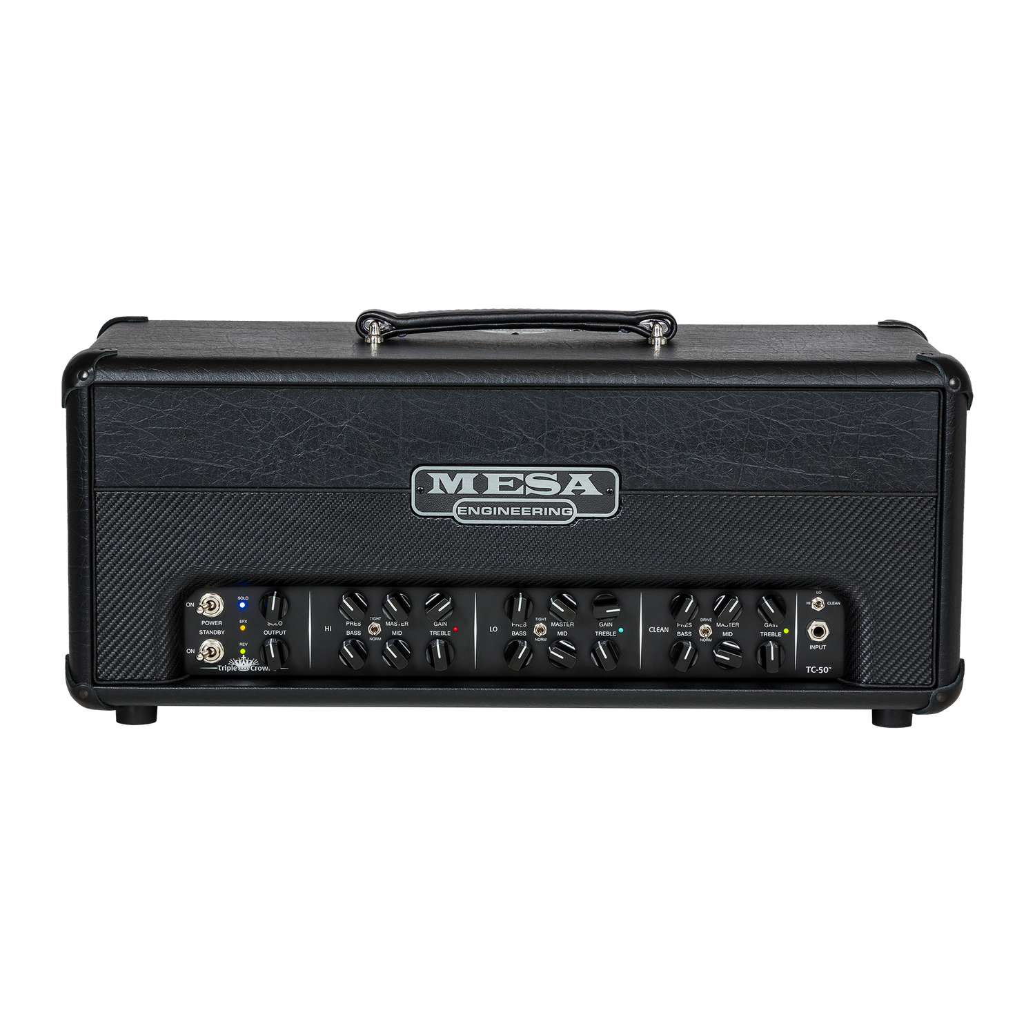 Mesa/Boogie Triple Crown 50 Head, Black Taurus Head Mesa/Boogie