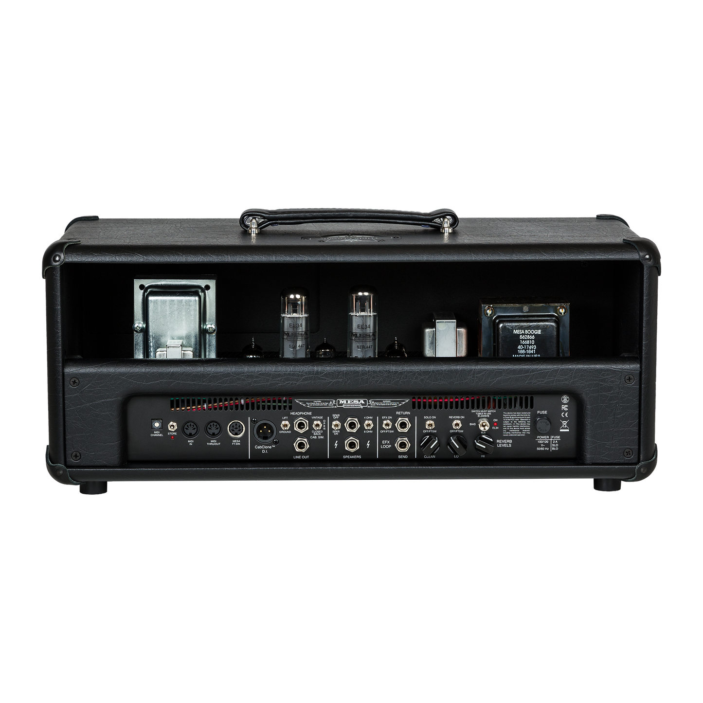 Mesa/Boogie Triple Crown 50 Head, Black Taurus Head Mesa/Boogie