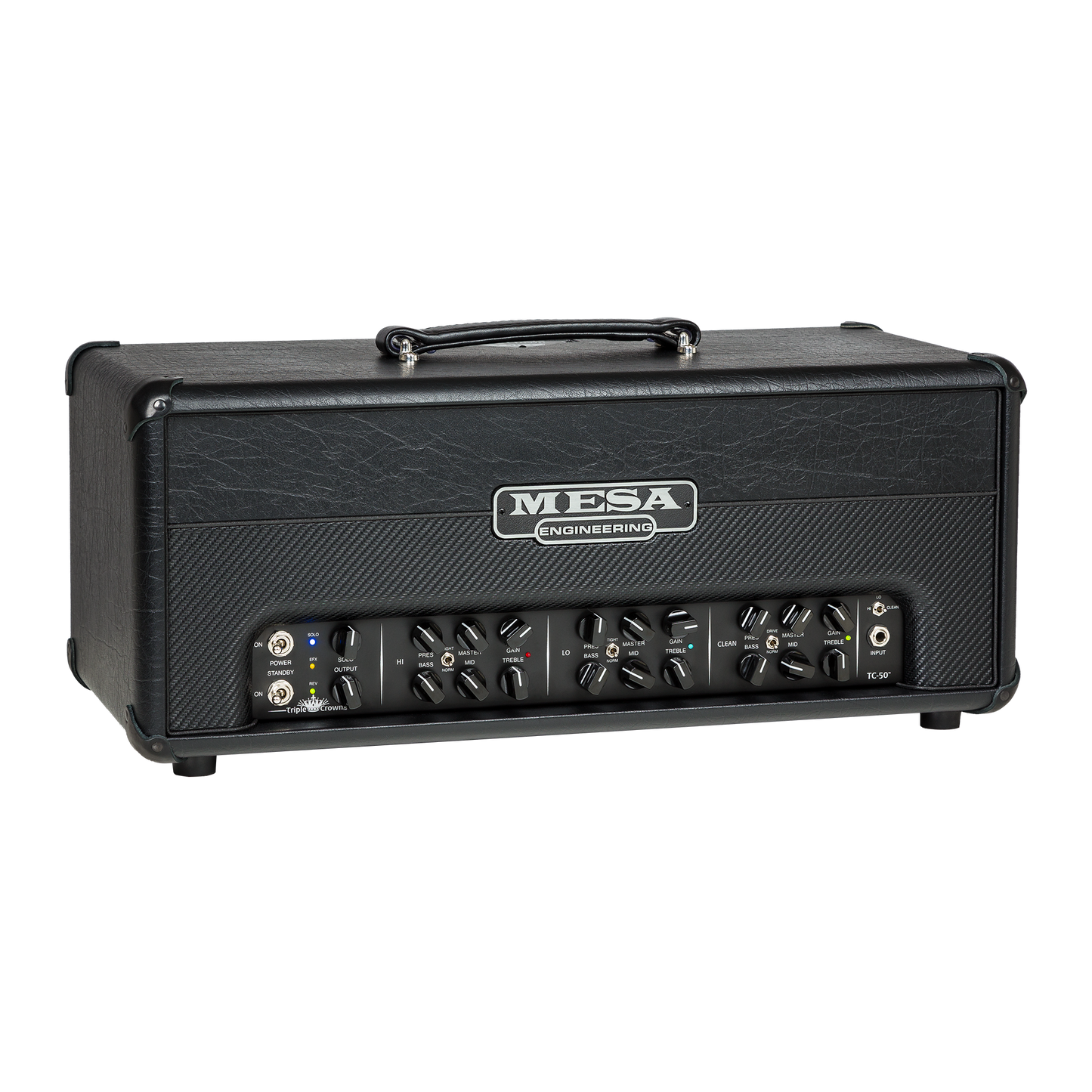 Mesa/Boogie Triple Crown 50 Head, Black Taurus Head Mesa/Boogie